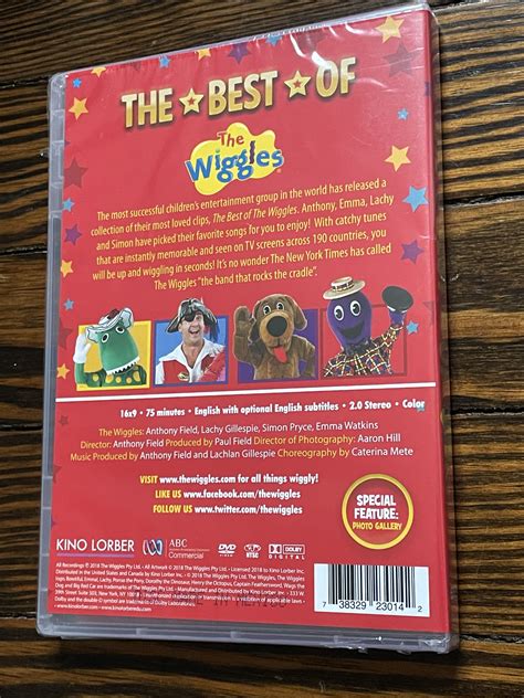 Best Of The Wiggles Dvd New By The Wiggles 2018 04 09 From 86