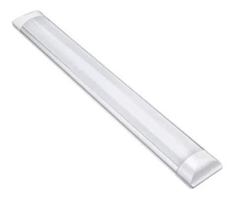 Lumin Ria Tubular De Sobrepor Led Slim W Cm Branco Frio