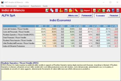 Indici Di Bilancio Economici Finanziari Patrimoniali Formule Calcoli