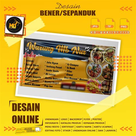 Jual Jasa Desain Banner Murah Shopee Indonesia