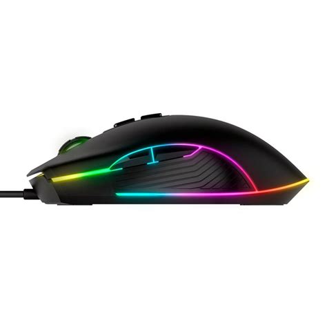 Mouse Gamer Havit RGB 7 Botões 2400DPI KaBuM