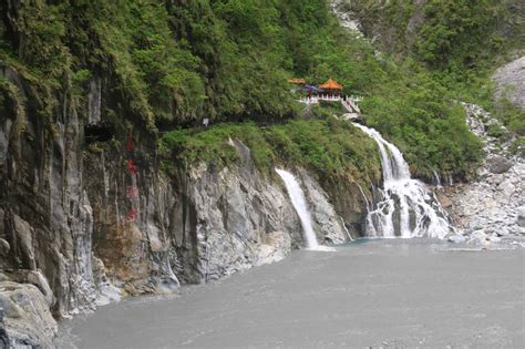 Taroko Gorge Waterfalls - Springs and Falls Amongst Marble