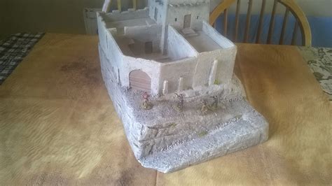 28mm Afghan Hill Fort For The Nwf Indian Mutiny