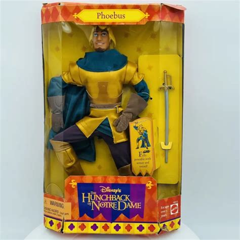 Mattel Disney S Hunchback Of Notre Dame Phoebus Doll New Nib