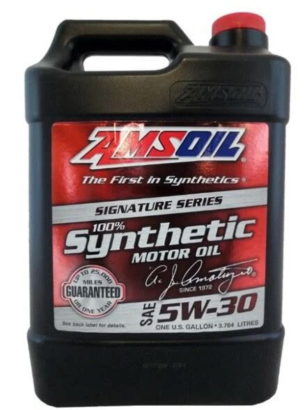 Масло AMSOIL Signature Series Synthetic Motor Oil 5W 30 отзывы