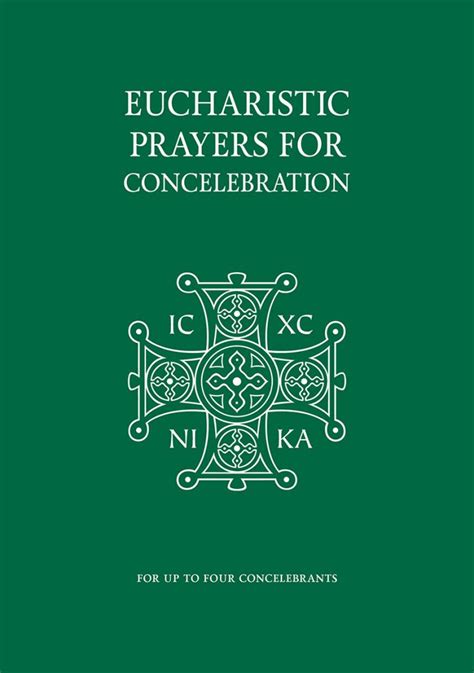 Eucharistic Prayers For Concelebration Catholic Truth Society