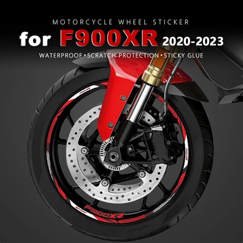 Motorcycle Wheel Sticker Waterproof Rim Stripe F900xr 2023 Accessories