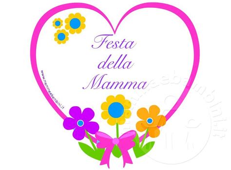 Biglietto Festa Della Mamma Da Stampare Mamma E Bambini