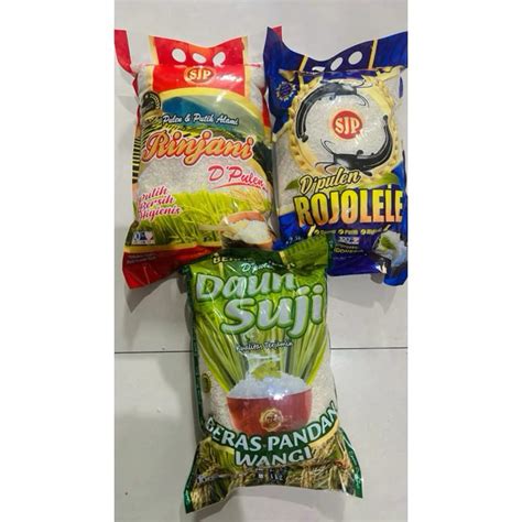 Jual Beras Rojo Lele Rinjani Daun Suji Kemasan Kilo Gram Shopee