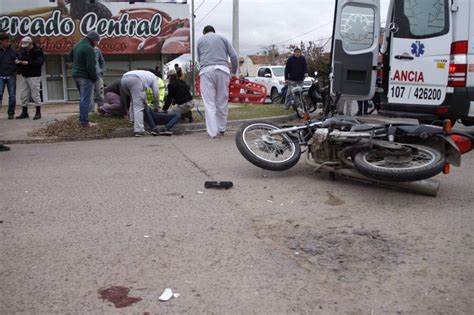 Motociclista Sufre Heridas De Consideraci N Infopico