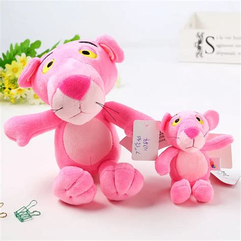 14 20 cm icottbaby 2 Tamanhos Pink Panther Bichos de pelúcia Brinquedos