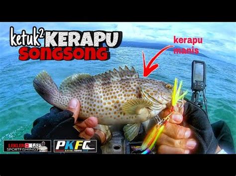 Memancing Kerapu Di Pulau Songsong Lsf Kayak Vlog Kayak Fishing