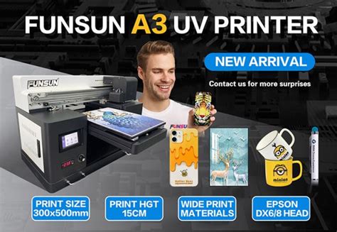 Funsun A3 UV Flatbed Printer