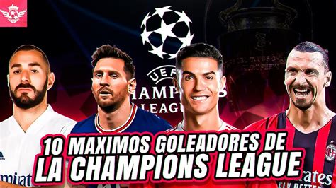 10 Máximos Goleadores De La Champions League En La Historia No