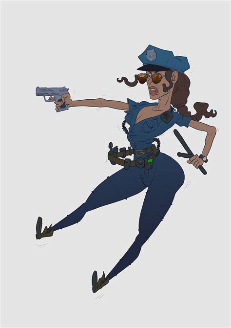 Sexy Police Officer On Behance