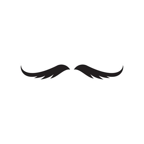 bigode conjunto de ícones para barbearia logotipo de barbeiro e