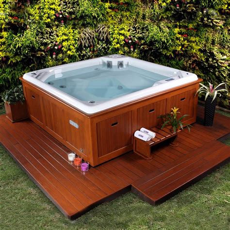 Un Jacuzzi Exterior De Madera Para Darle Un Toque Diferente Al Jard N