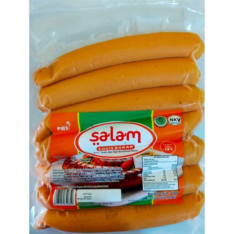 Jual Sosis Bakar Salam 500gr Shopee Indonesia