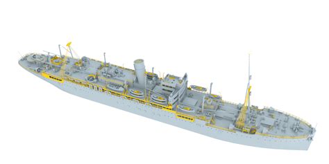 Nnt Modell Hms Esperance Bay British Armed Merchant Cruiser 1942