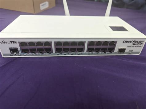 Mikrotik Crs125 24G 1s 2hnd In Cloud Router Switch Fully Manageable L3