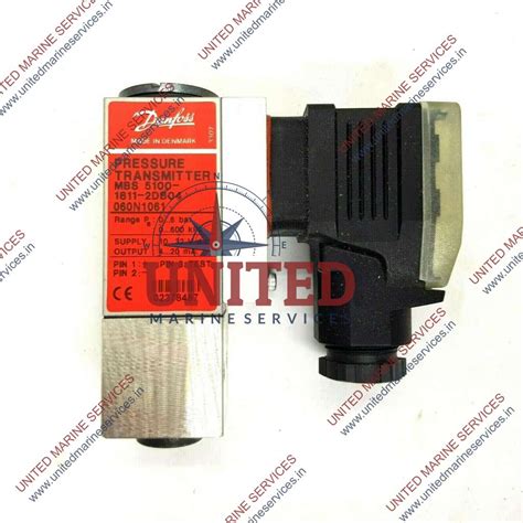 Danfoss MBS 5100 1811 2DB04 Pressure Transmitter 060N1061 NEW