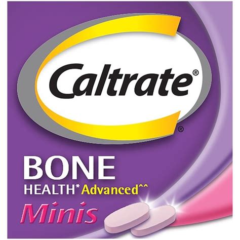 Caltrate Bone Health Advanced Minis D3 Plus Minerals Calcium Supplement 150 Ct From Cvs