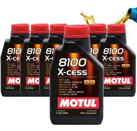 Kit Troca De Oleo Bmw Jetta Motul X Cess W Litros