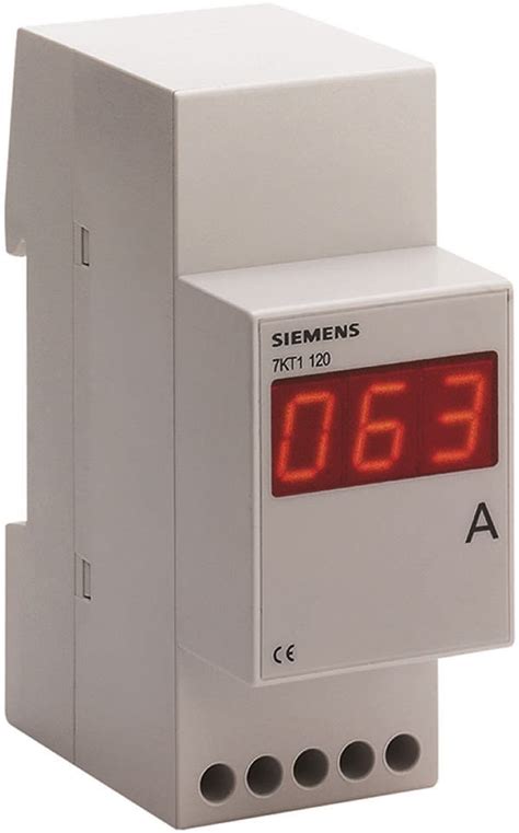 Amperometro Digitale Siemens 7KT1120 In C A 0 4 20A 3 Cifre RS