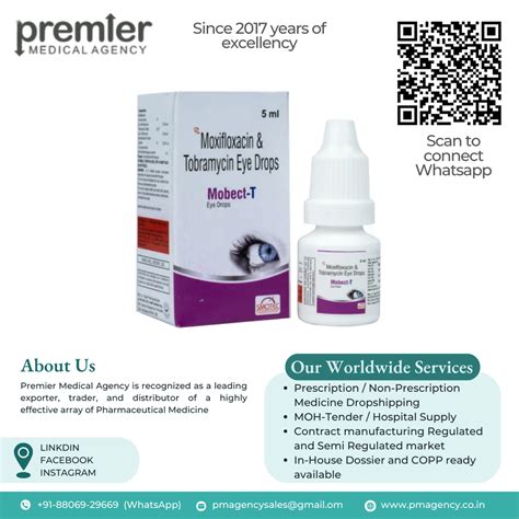 Smotec Moxifloxacin Prednisolone Acetate Eye Drops At Rs Piece