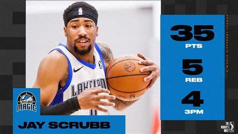 Jay Scrubb EXPLODES For 35 PTS Vs Cruise His 8th 30 Point Game Of