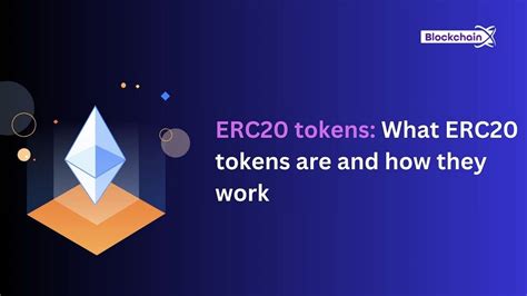 Erc20 Tokens What Erc20 Tokens Are And How They Work By Ragunath Dec 2023 Medium