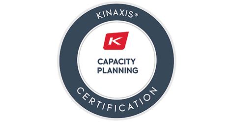 Kinaxis Capacity Planning Constraints Application Specialist Credly