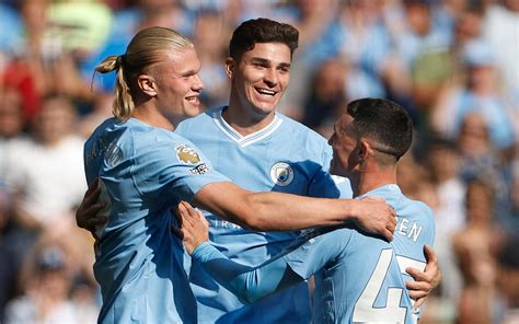 Premier League Erling Haaland Y Juli N Lvarez Arrasan Con El Fulham