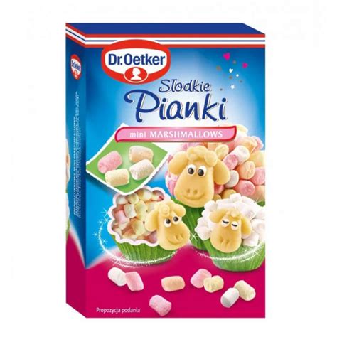 Posypka Na Tort Pianki Mini Marshmallows G Dr Oetker Posypki