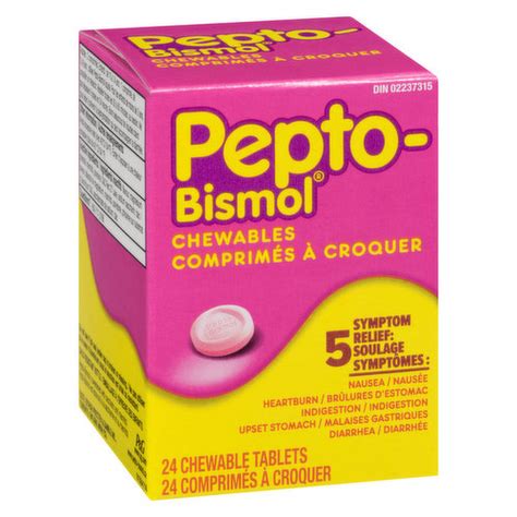 Pepto Bismol Original Chewable Tablet