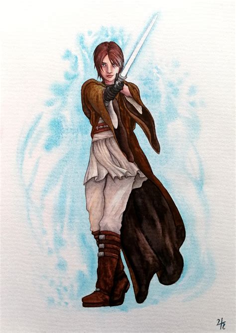 Meetra Surik The Jedi Exile By Crowofgarnet On Deviantart