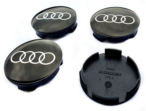 AUDI DEKIELKI KAPSLE DO ALUFELG BORBET 56mm AUDI DEKLE ZNACZKI