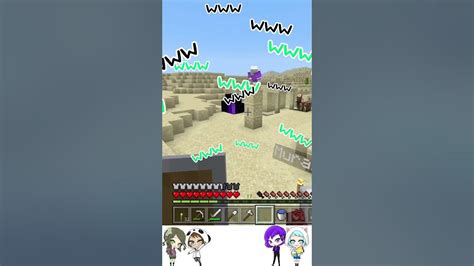 エンダーアイの投げ方 Minecraftshorts Minecraft マインクラフト マイクラ エンドラ討伐 ゆるサバ