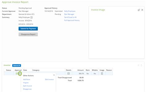 Approving Invoice Reports Certify Help Center