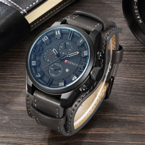 Best Military Watches Under 50 Us Curren 8225 Army Military Quartz Mens Watches Top Brand