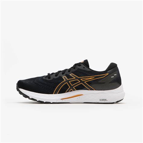 Mens Asics Gel Superion 6 Running Shoes Black Yellow Asics Decathlon