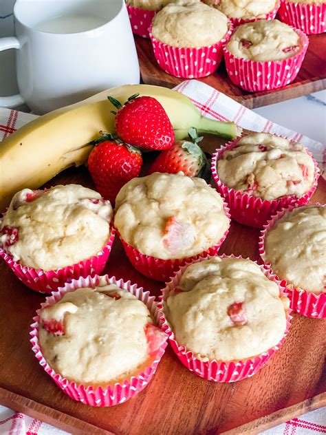 Weight Watchers Strawberry Banana Muffins Pound Dropper