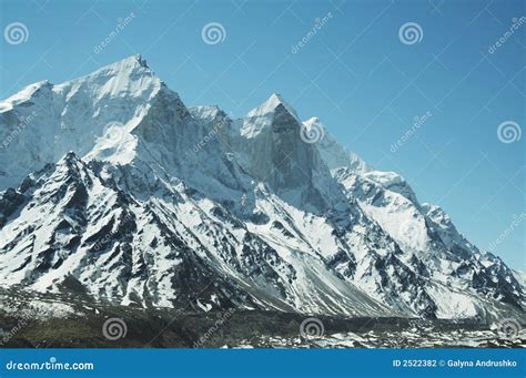 Bhagirathi peak stock photo. Image of hindu, climb, climbing - 2522382