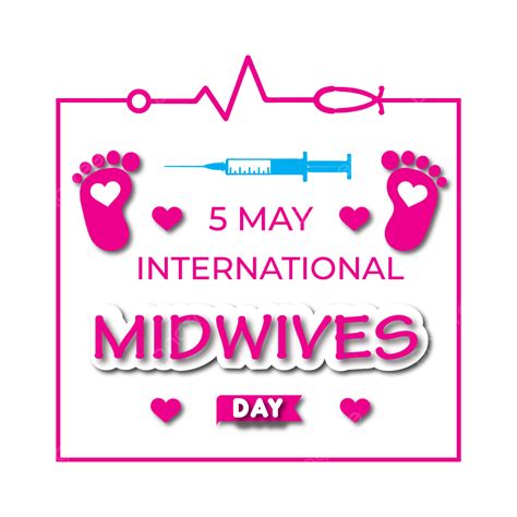 International Midwives Day With Stethoscope Design Stethoscope