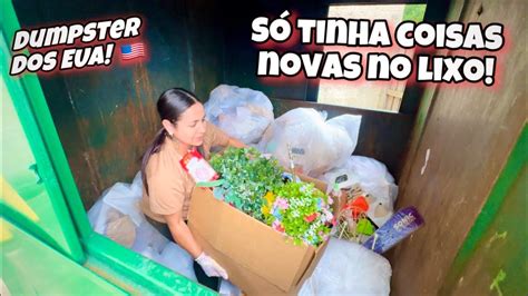 Dumpster Diving S Tinha Coisas Novas No Lixo Dos Estados Unidos