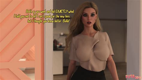 Futa3DX Brunette Redhead Caught Cheating By Busty Blonde