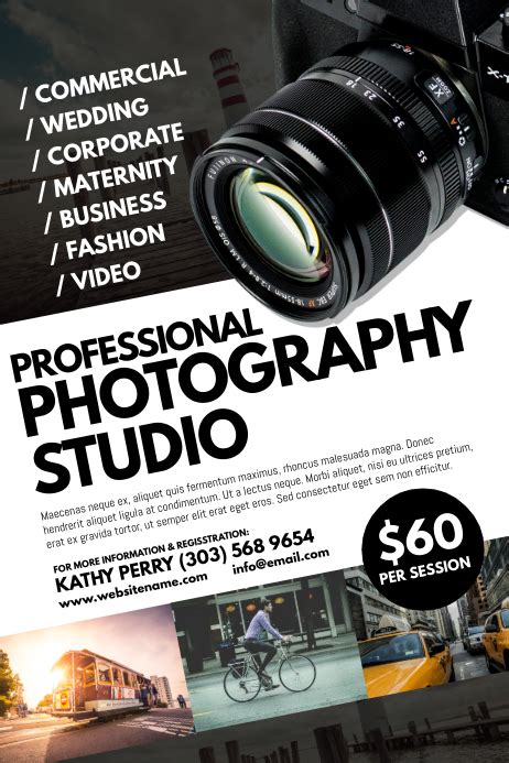 Copy Of Photography Studio Poster Postermywall