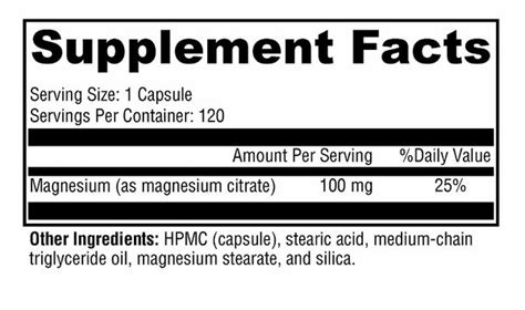 Magnesium Citrate Bright Path Wellness