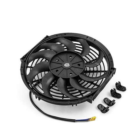 Speedmaster 12in 12 Volt S Blade Radiator Electric Thermo Fan
