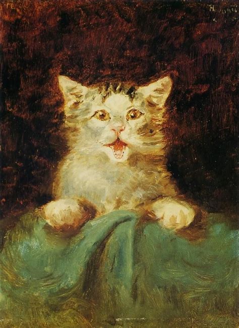 Toulouse Lautrec Le Chat Tableaux De Maitres Henri De Toulouse